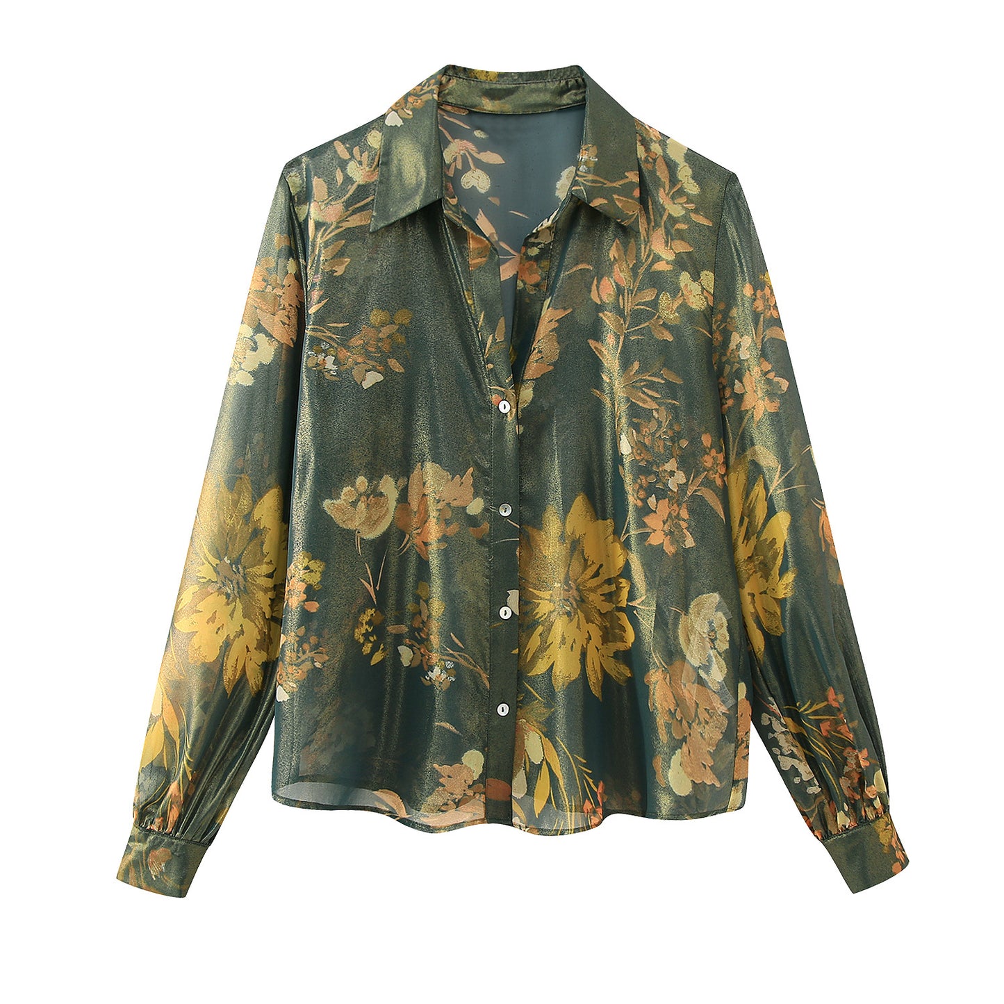 Conjunto de 2 piezas de falda midi con estampado de moda para mujer, cuello vuelto, manga larga, top corto ajustado, trajes para mujer