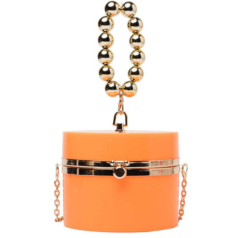 Diamond Acrylic Party Clutch