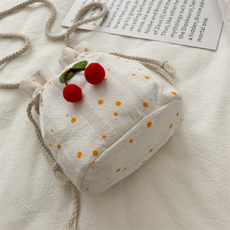Crafted canvas bag