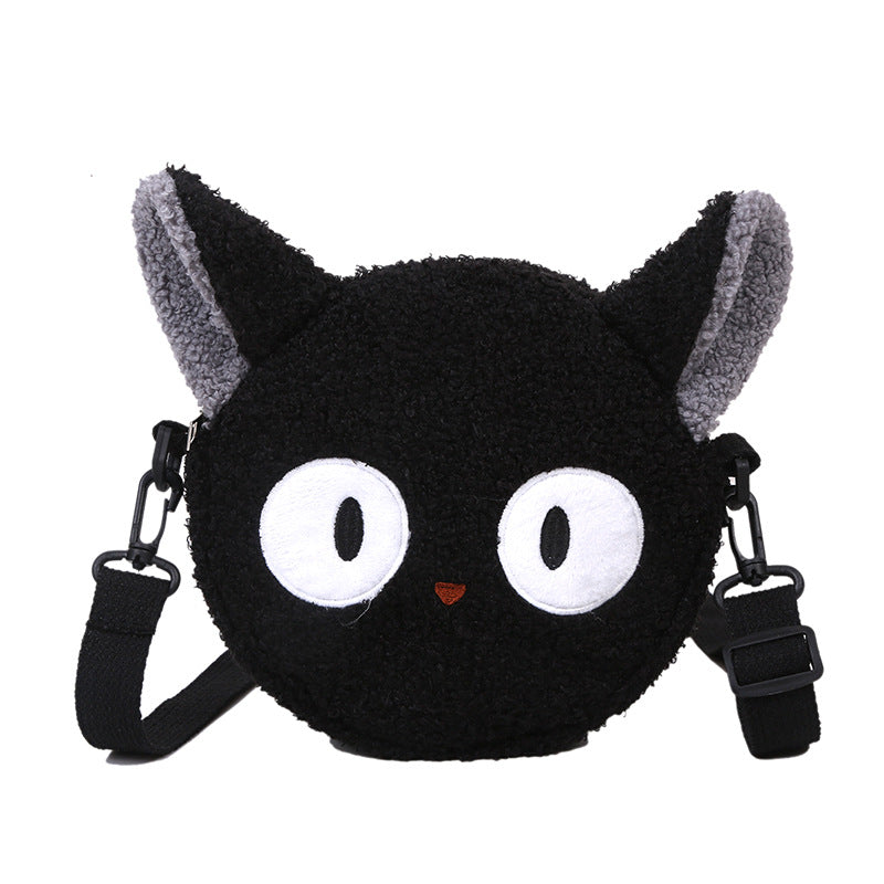 CozyCircle Plush Shoulder Bag