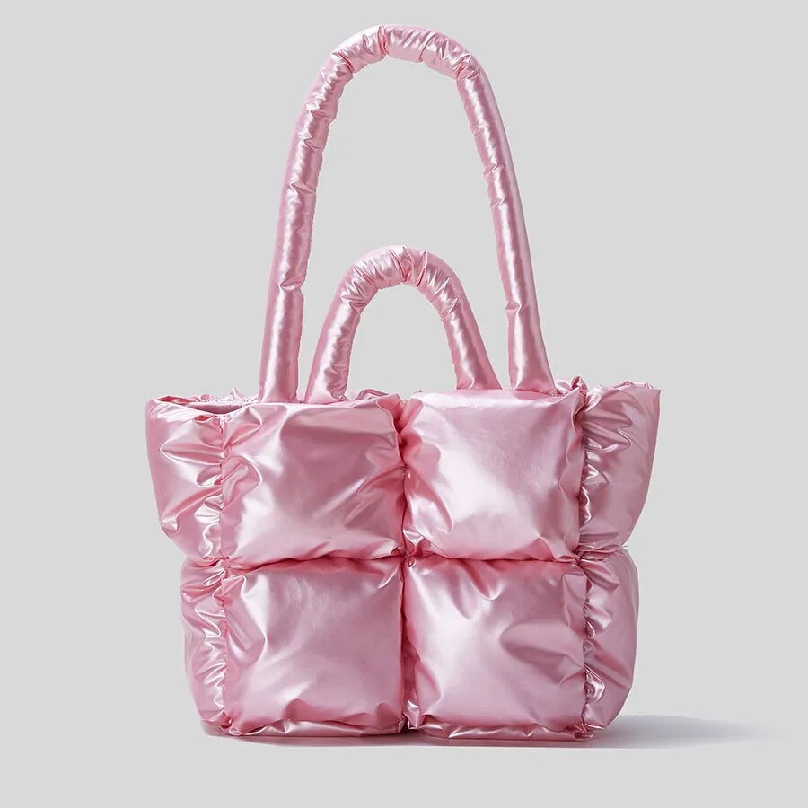 Quilted Fluorescent Tote