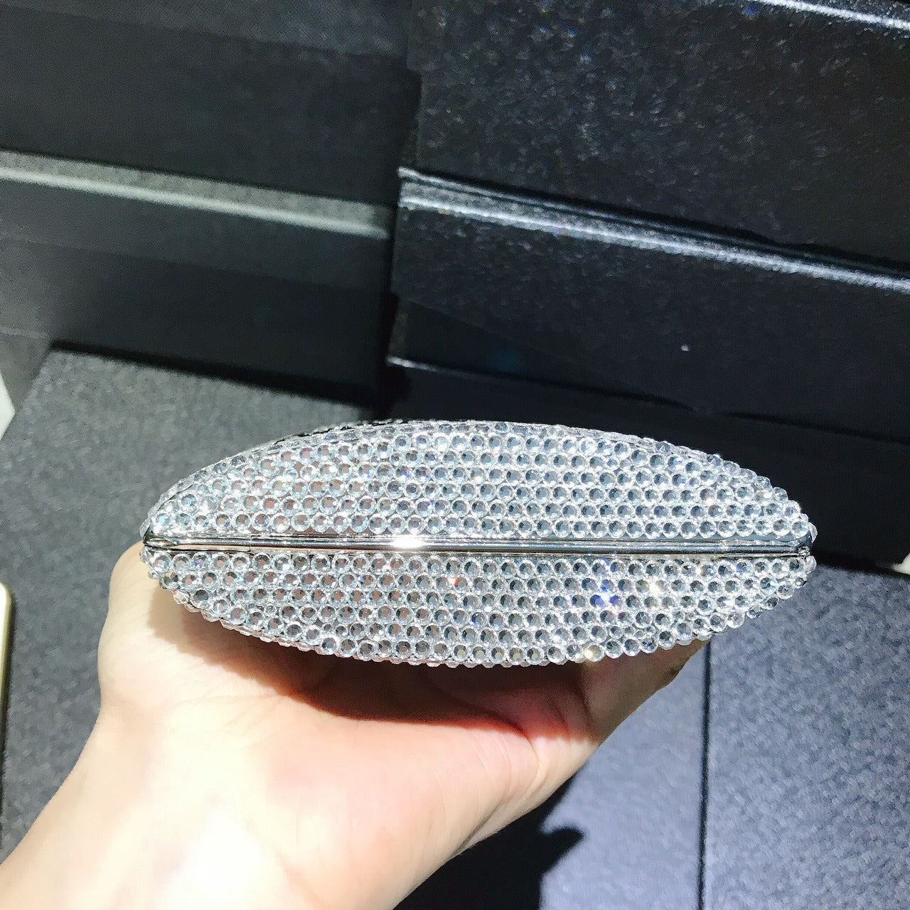 Glam BLM Diamond Clutch