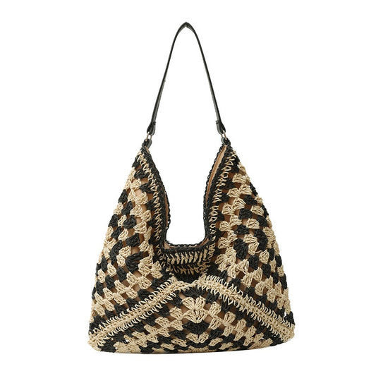 Woven Chic Tote - BAGMODA