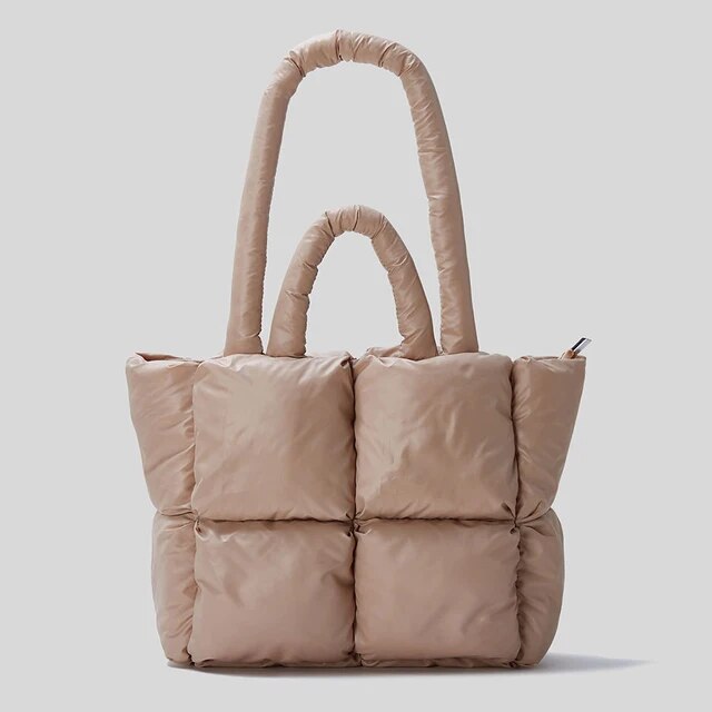 Quilted Fluorescent Tote