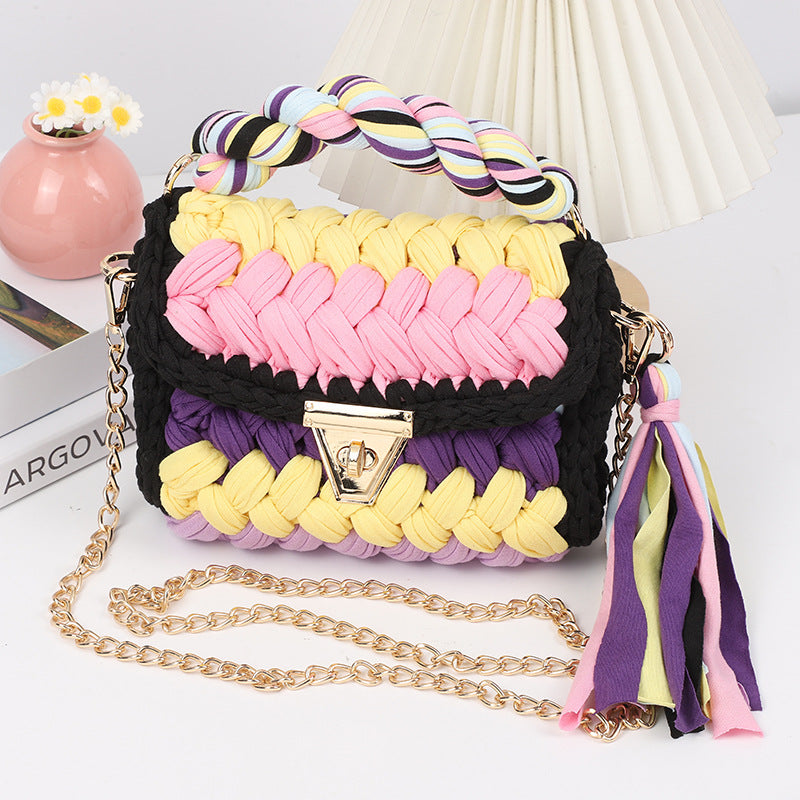 ColorPop Braided Street Bag