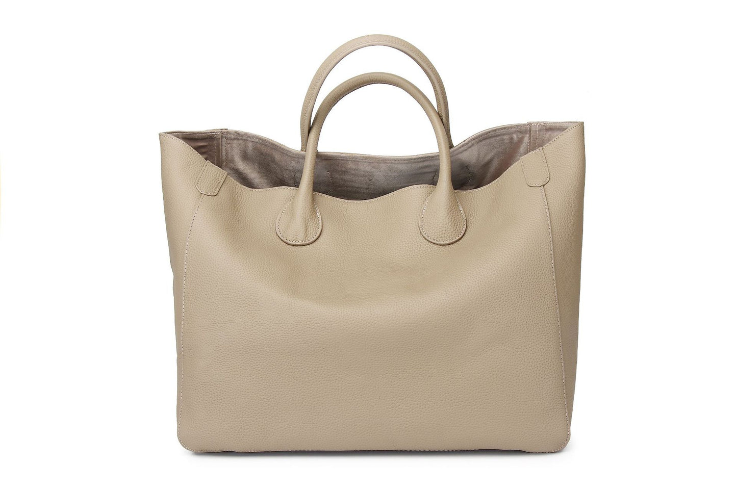 Luxe Oversized Leather Tote