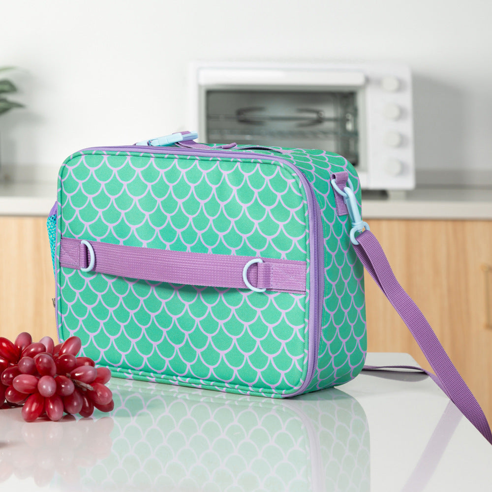 Crossbody Cartoon Insulation Lunch Bag