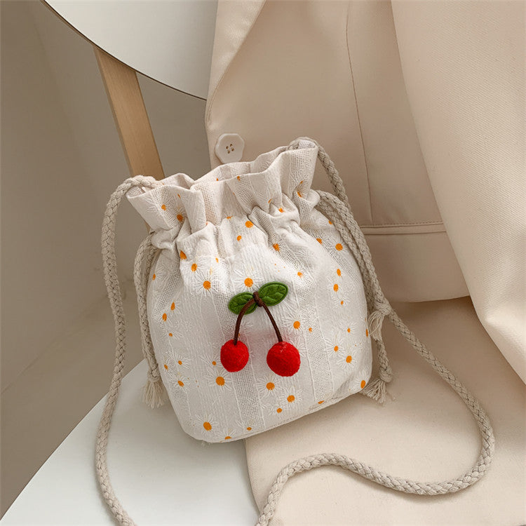 Crafted canvas bag
