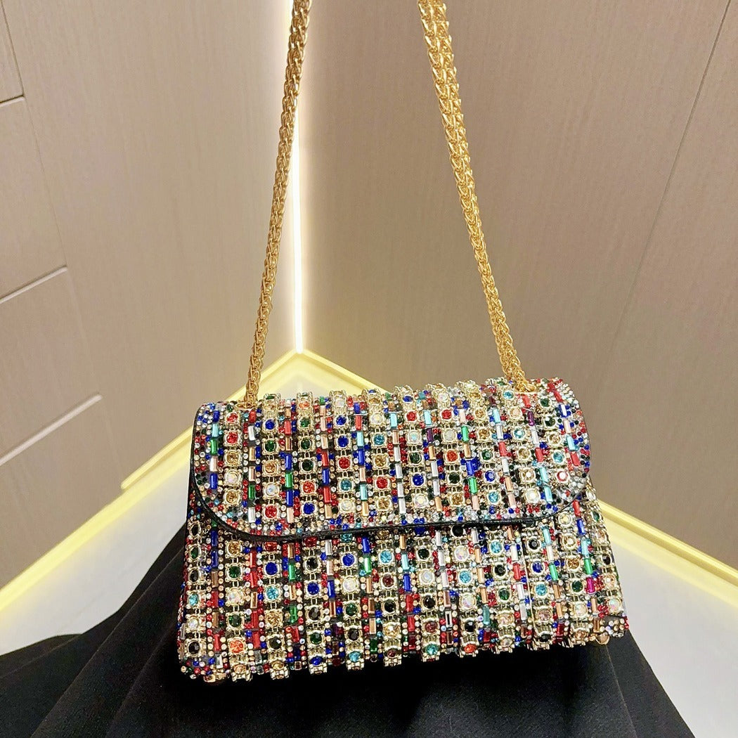 GleamGlitz Diamond Crossbody