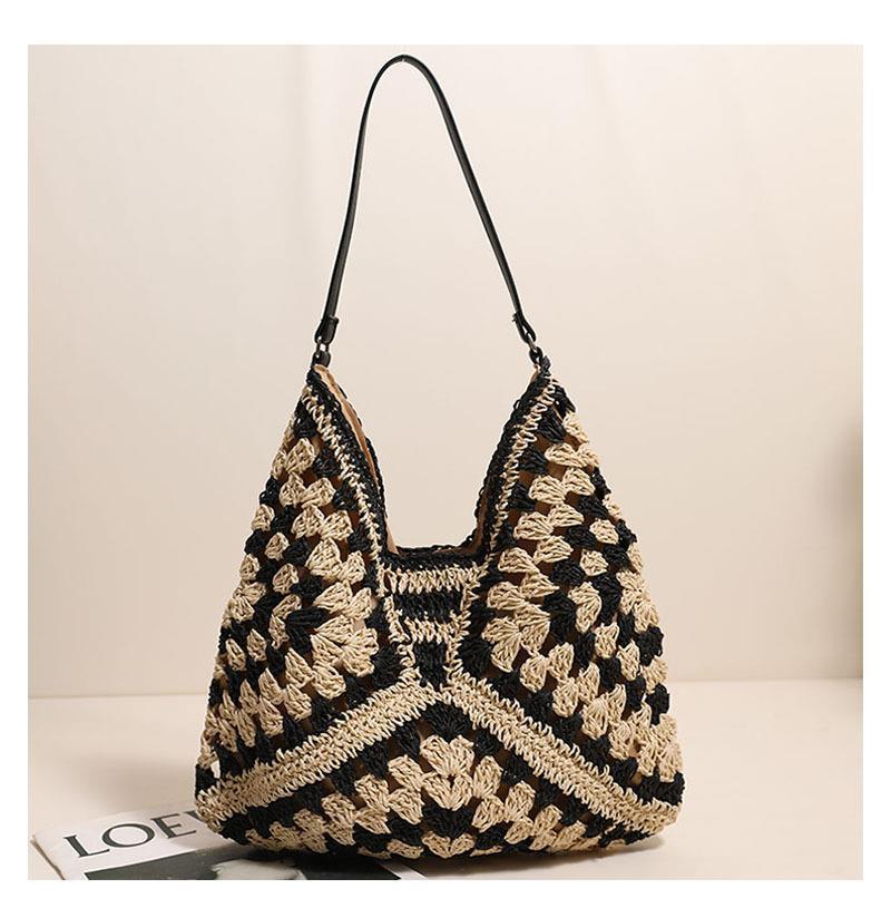 SunnyVibe Woven Square Tote