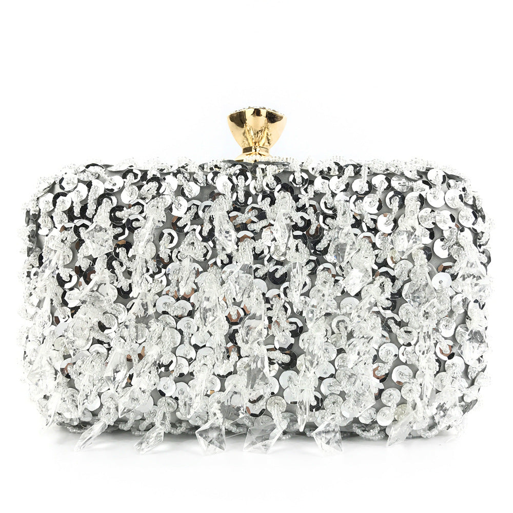 Bead Embroidery Sequin Evening Bag