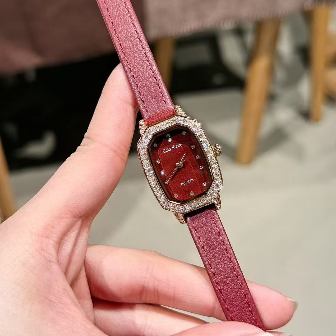 Alloy Ankela Red Women's Watch