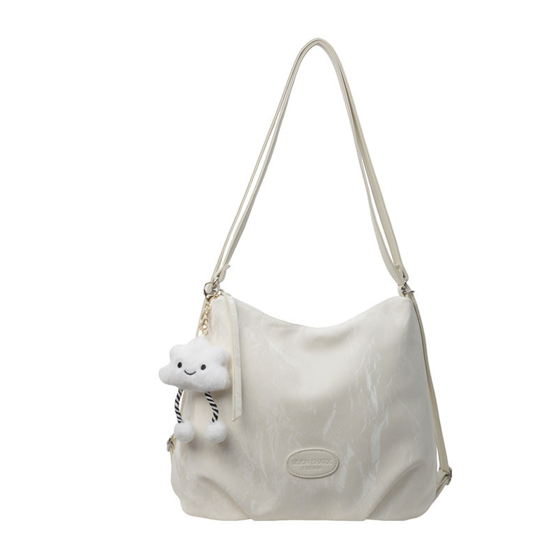 Bolso de mano sencillo y versátil de gran capacidad para mujer