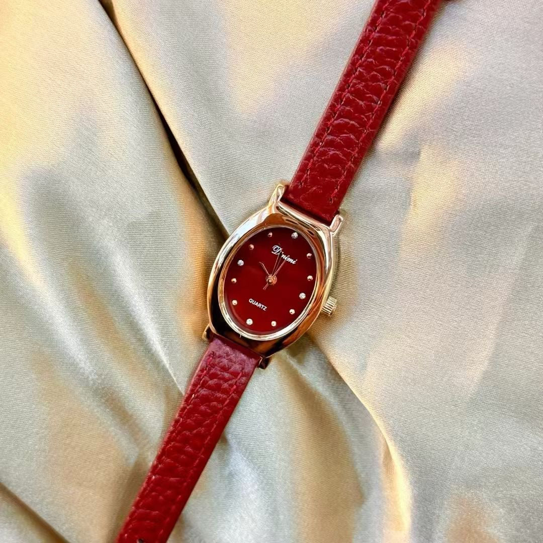 Alloy Ankela Red Women's Watch