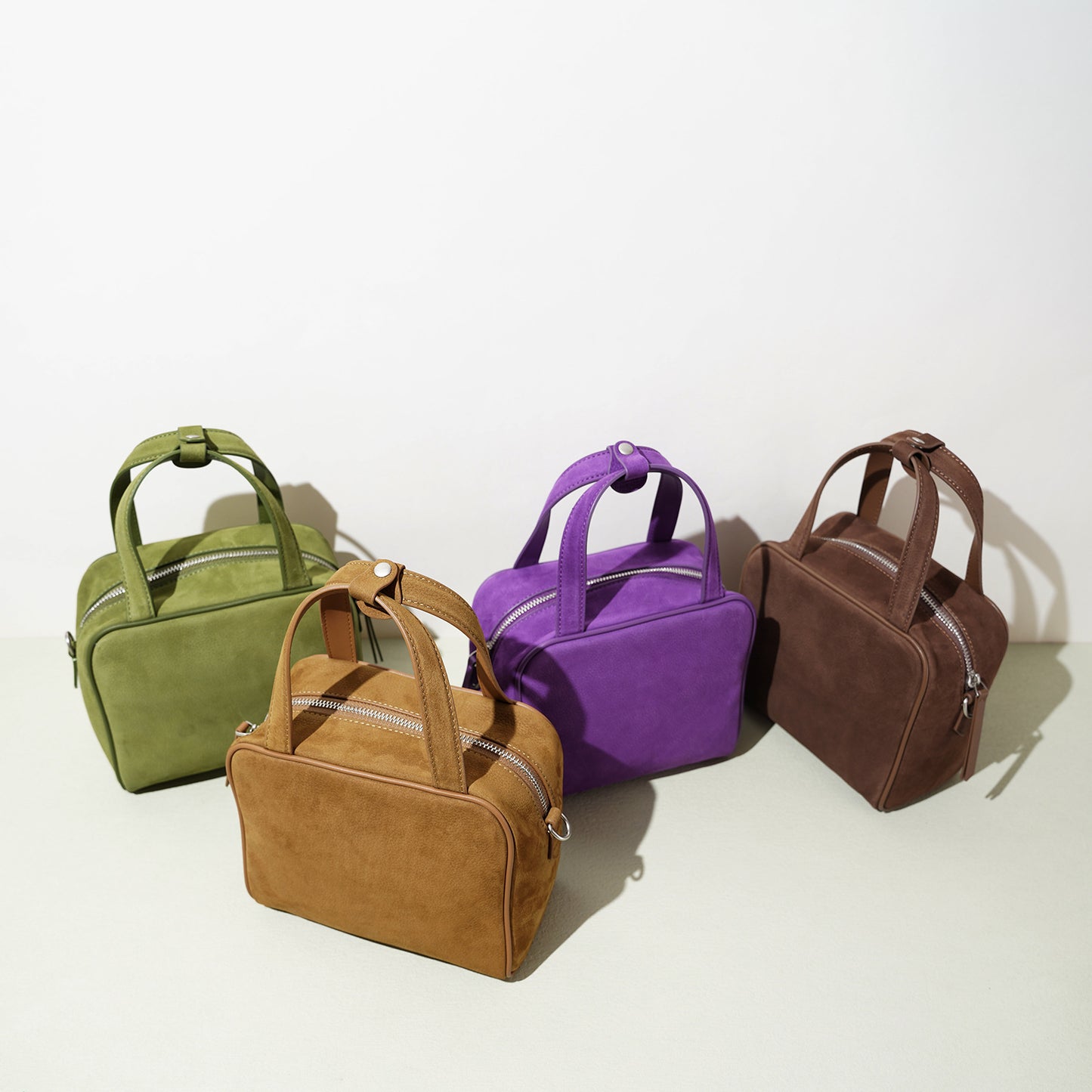 Simple Design Zipper Trendy Fashion Joker Women's Bag