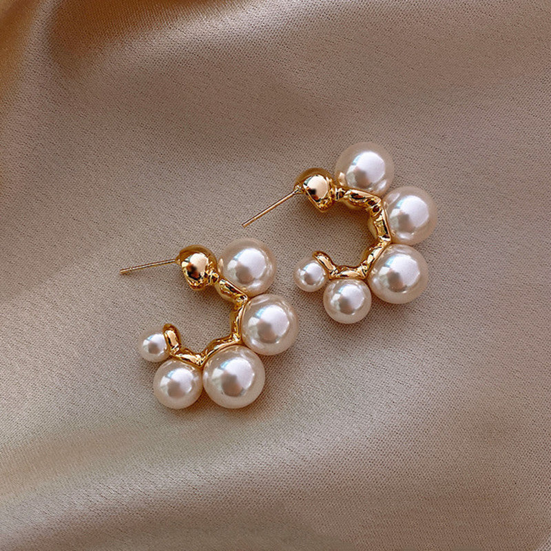 Red Bell Ear Ring Red Earrings Female Temperament Popular