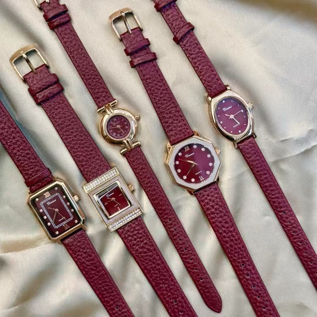 Alloy Ankela Red Women's Watch
