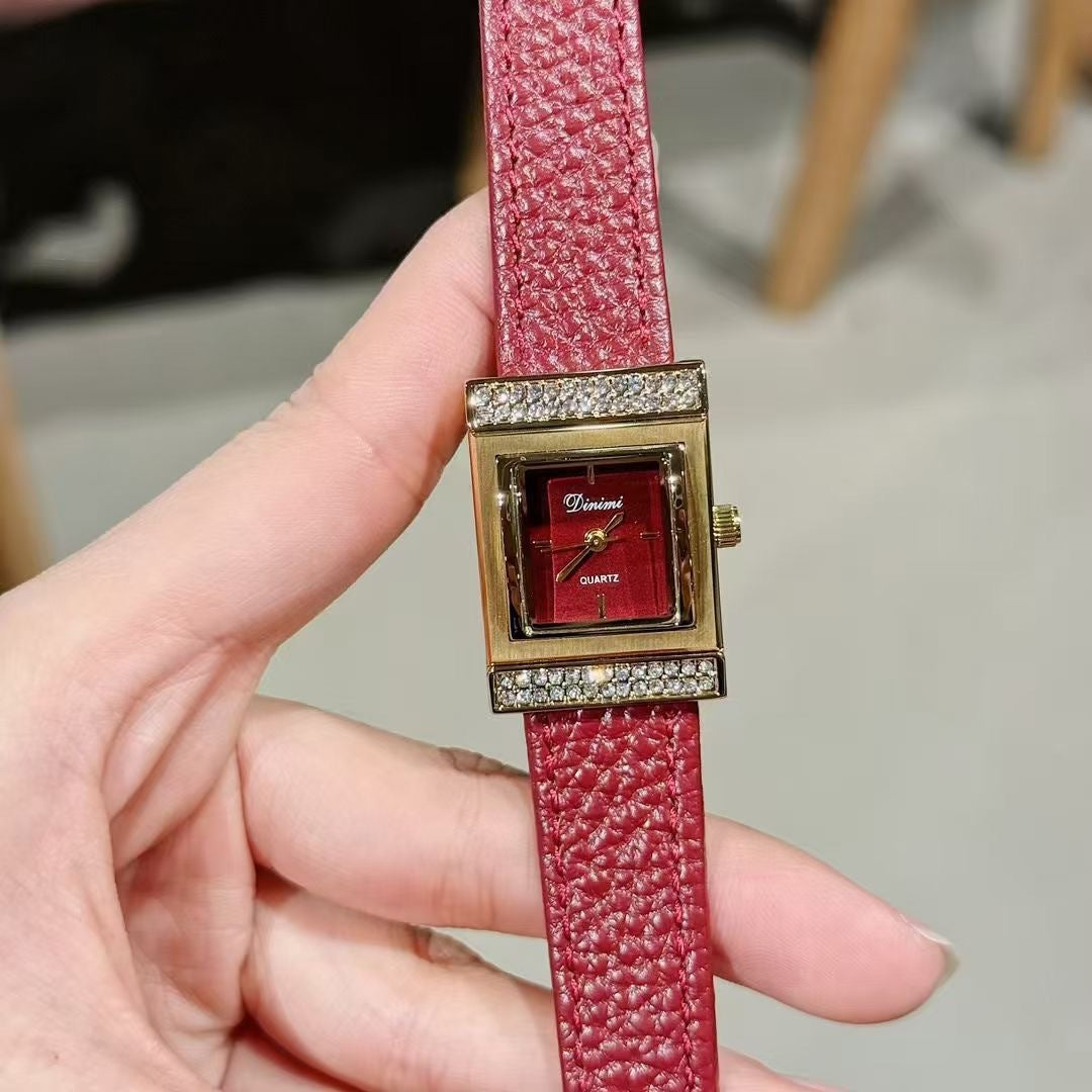 Alloy Ankela Red Women's Watch