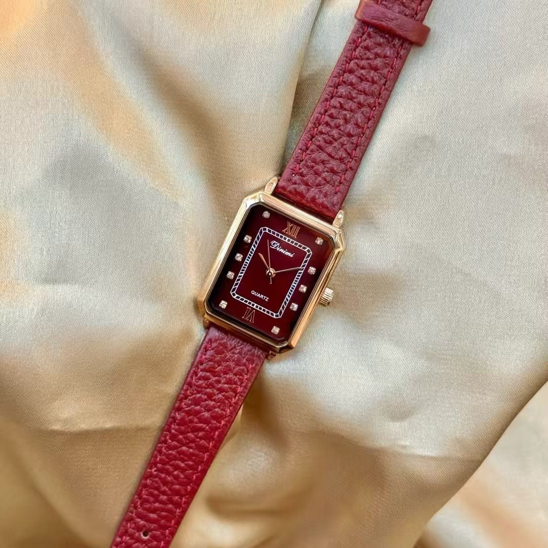 Alloy Ankela Red Women's Watch