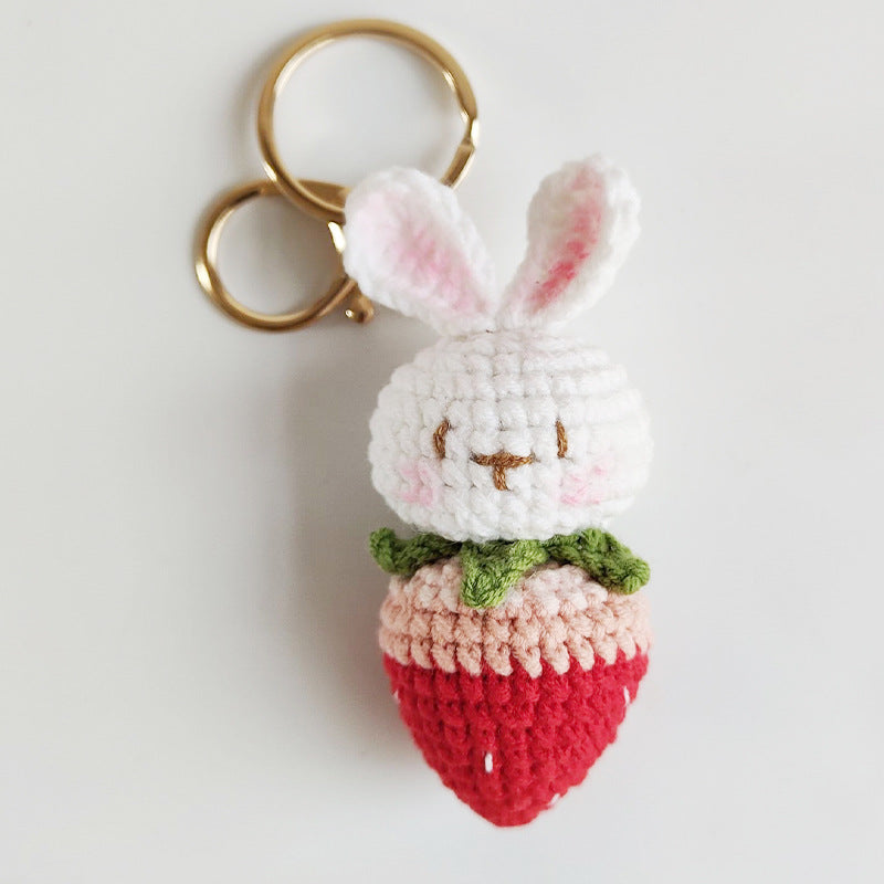 Home Creative Cute Doll Wire Rabbit Pendant
