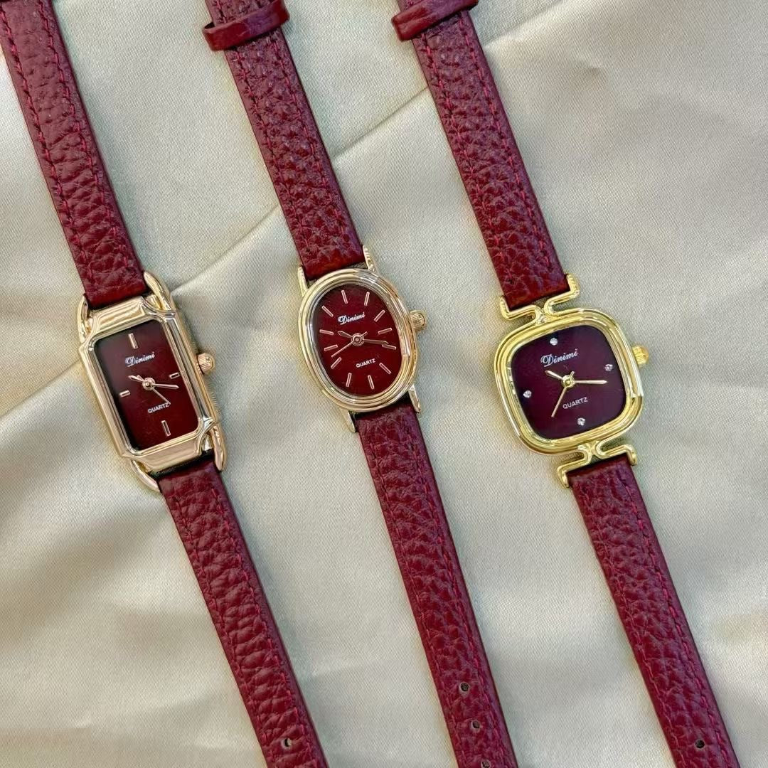 Alloy Ankela Red Women's Watch