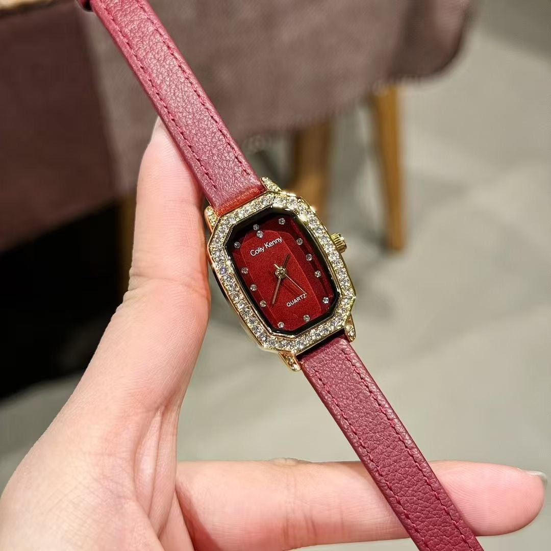 Alloy Ankela Red Women's Watch