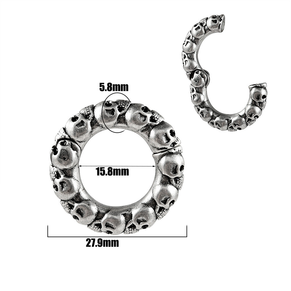 Fashion Stainless Steel Shaped Pattern Earrings