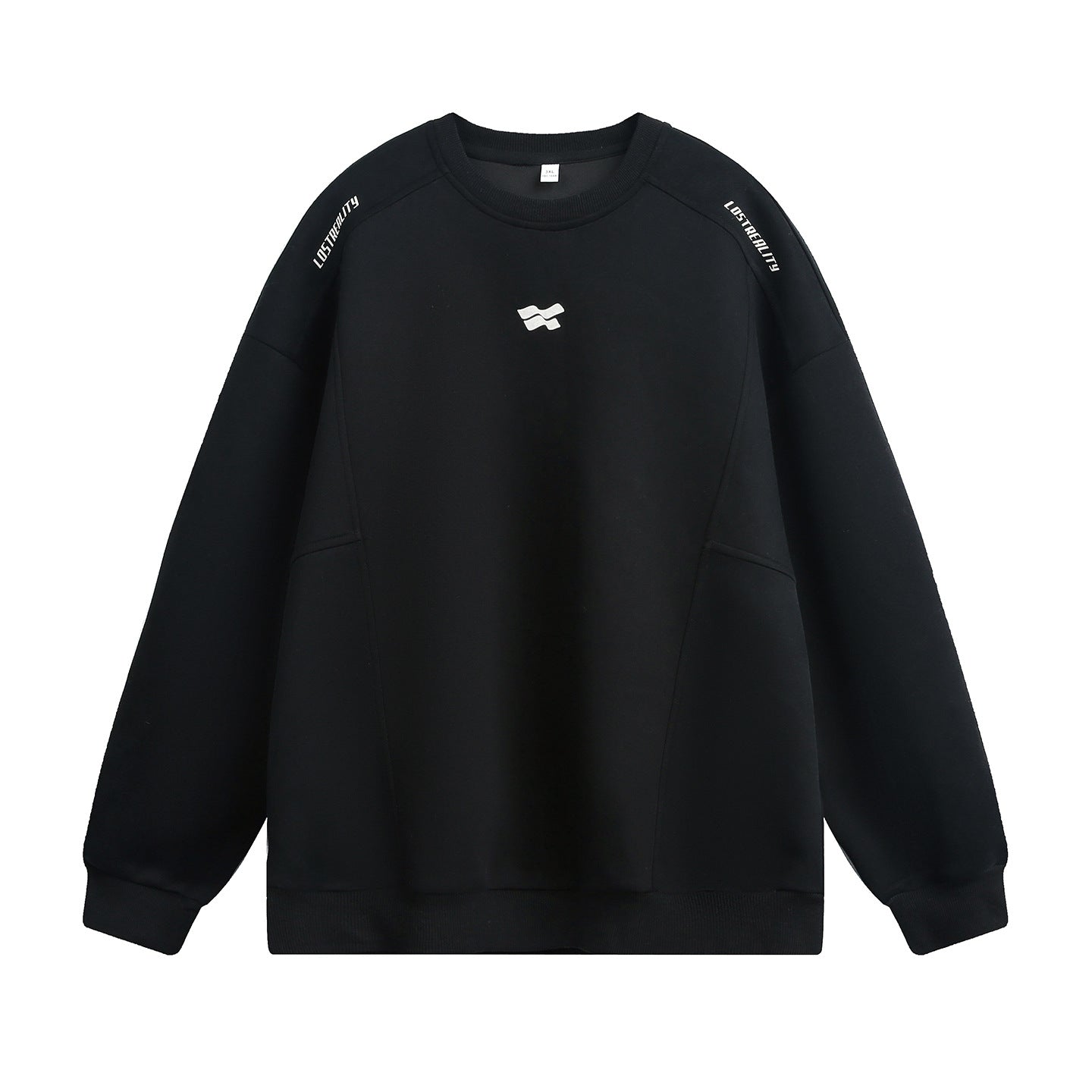 Heavy Round Neck Sweater High Street American Style