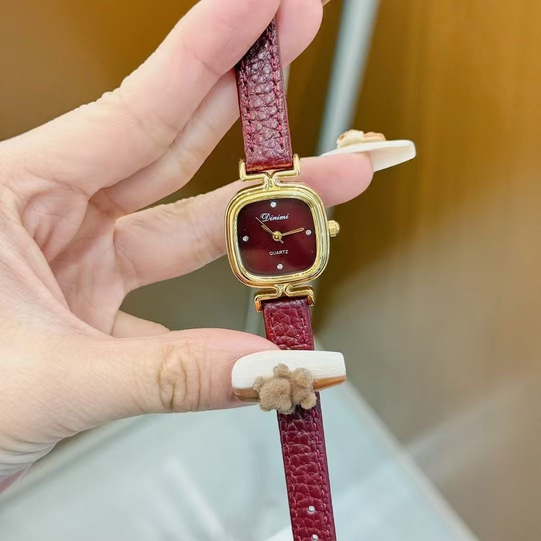 Alloy Ankela Red Women's Watch