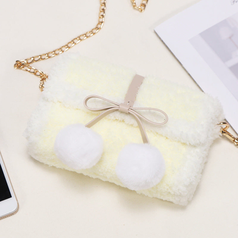 Weaving Bag Wool DIY Hand Woven Bag Knitting Self Made Self Knitting Material Bag
