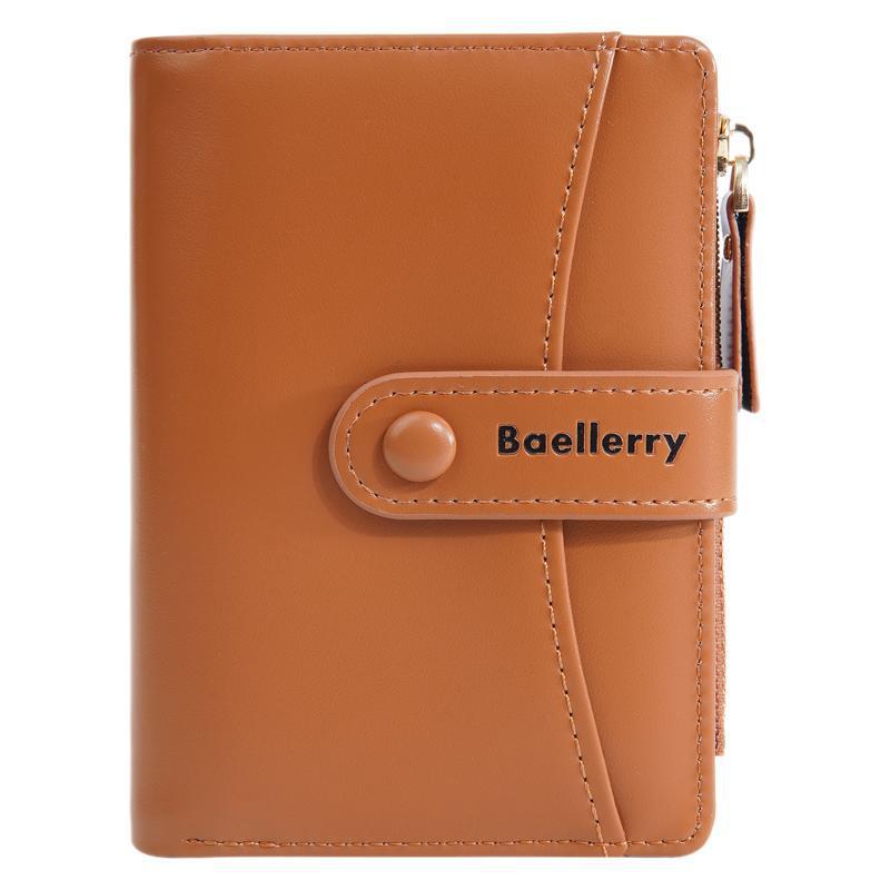 Cartera corta de PU de moda para mujer