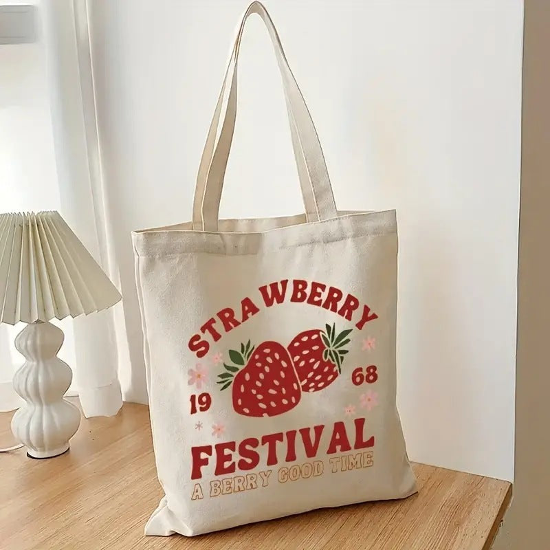 White Portable Single-shoulder Bag