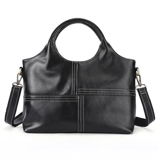 Cowhide Leather Crossbody Bag