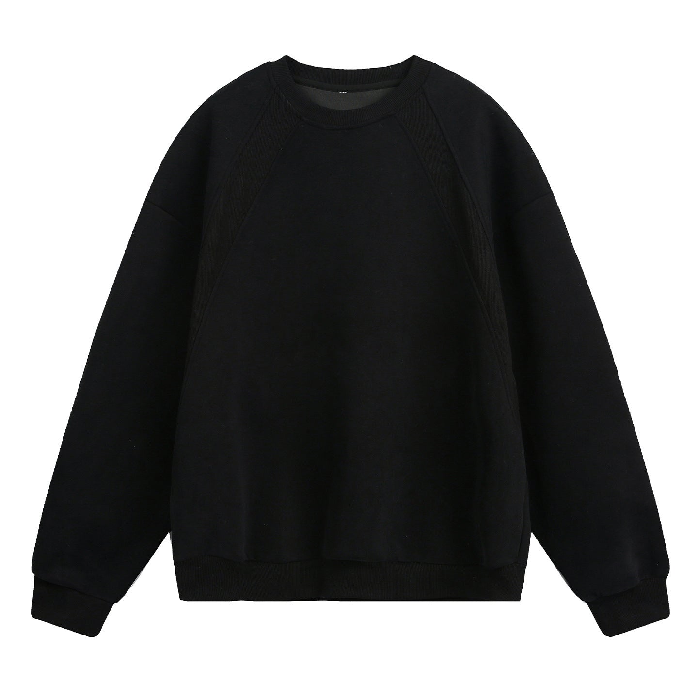 Heavy Space Cotton Round Neck Sweater Men's Autumn