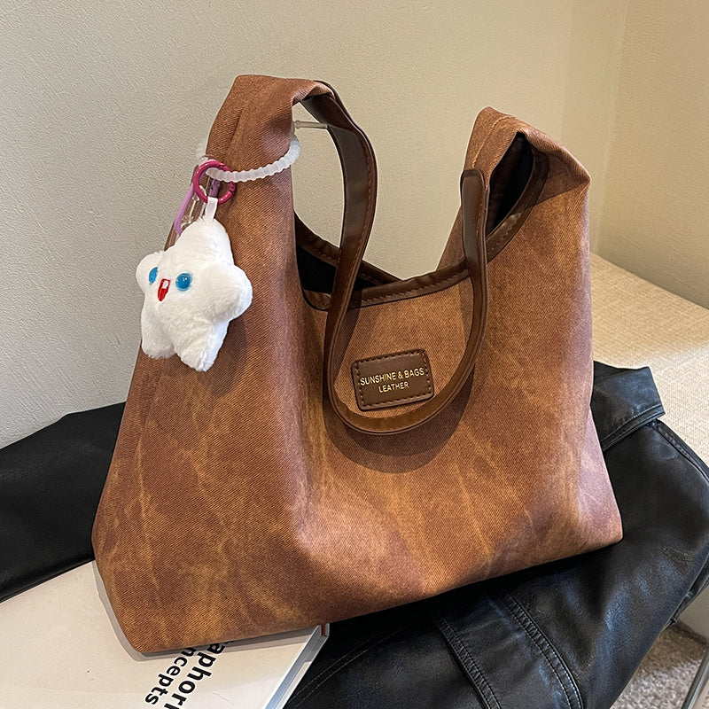 Canvas Denim Tote Bag
