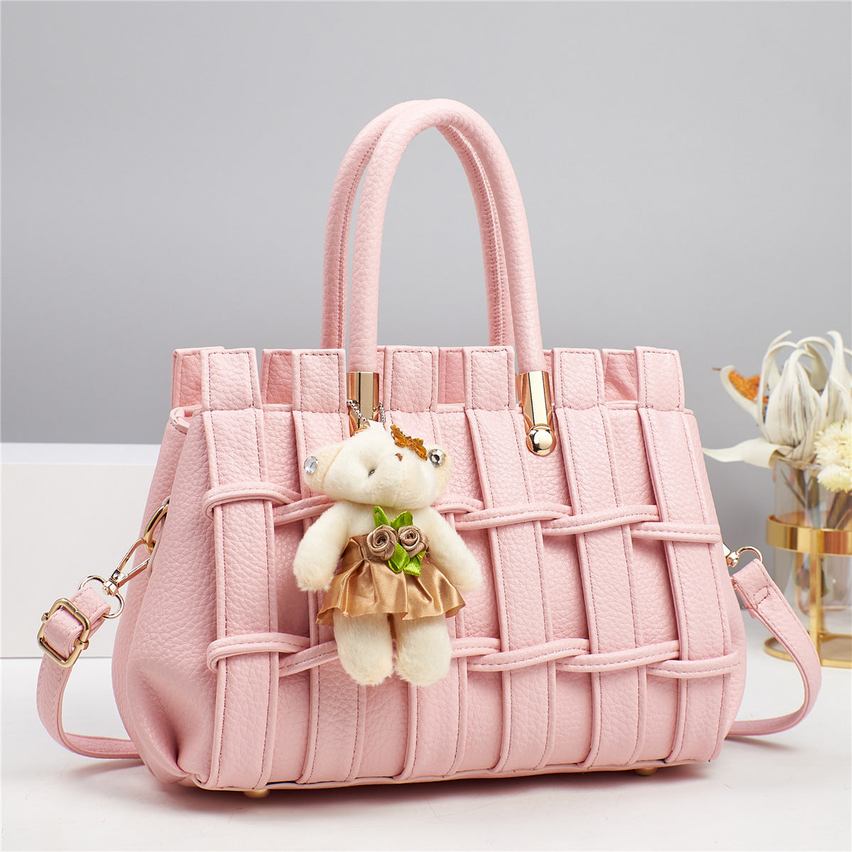 Hand-Woven Shoulder Bag