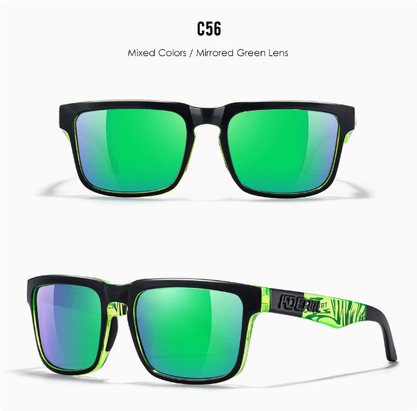 Men And Women Dazzling Color Polarized Sunglasses