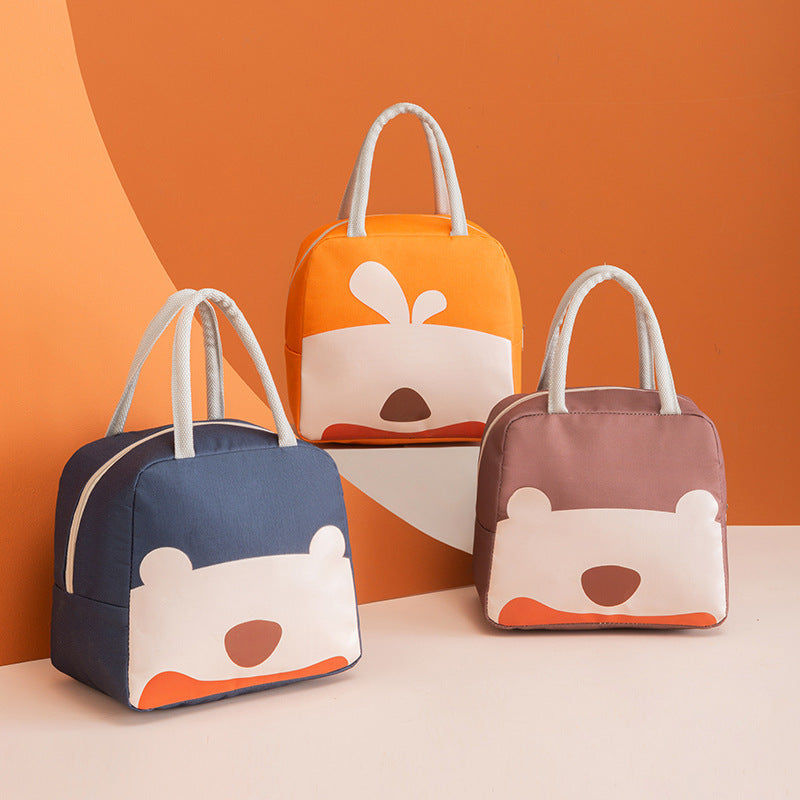 Simple Portable Insulated Lunch Box Bag