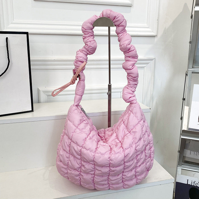 Pleated Cloud Bubble Bag