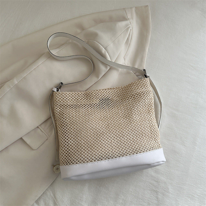 Seaside Vacation Beach Woven Straw Bag