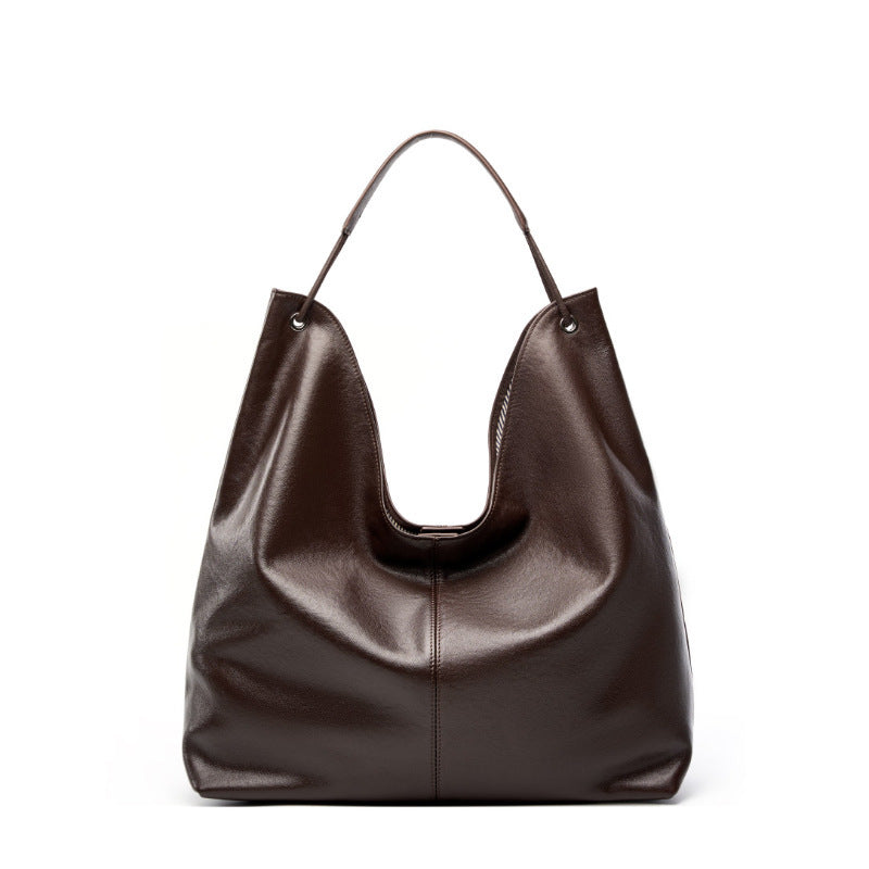 Premium Vegetable-Tanned Leather Tote
