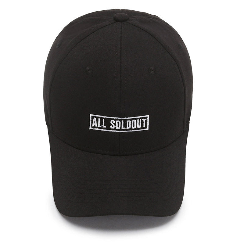Men's Korean-style Trendy Spring And Autumn Sun-poof Peaked Cap