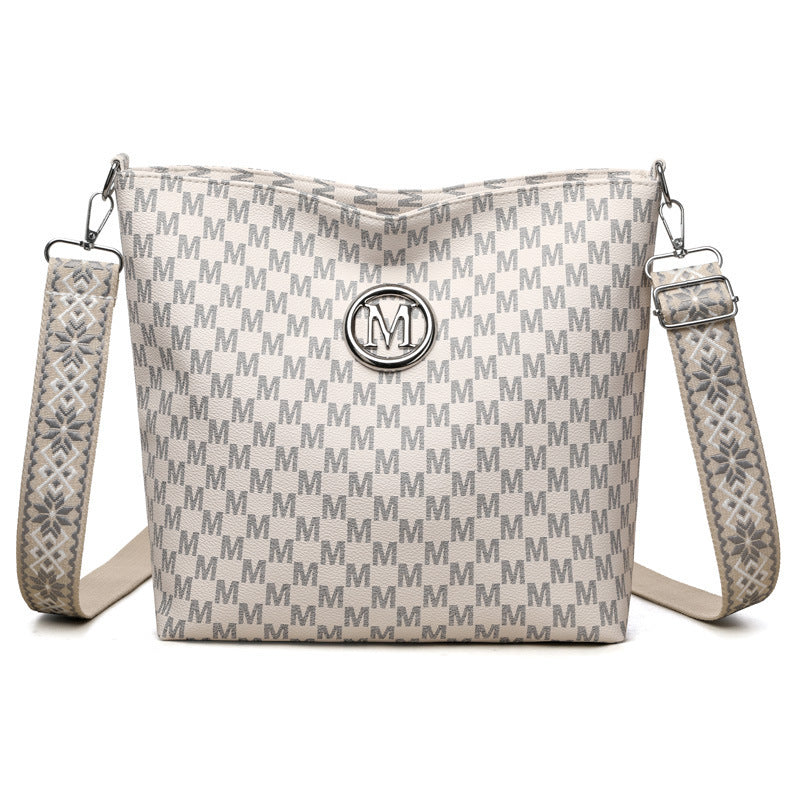 Retro-Umhängetasche aus weichem Leder