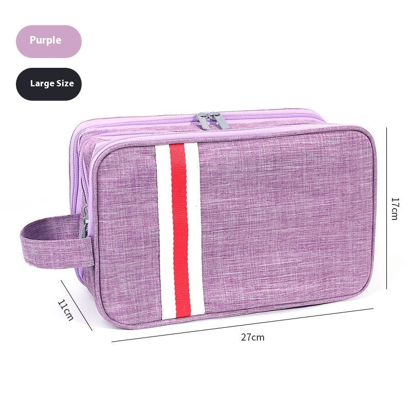 Bolsa de almacenamiento de viaje portátil personalizada de moda para mujer