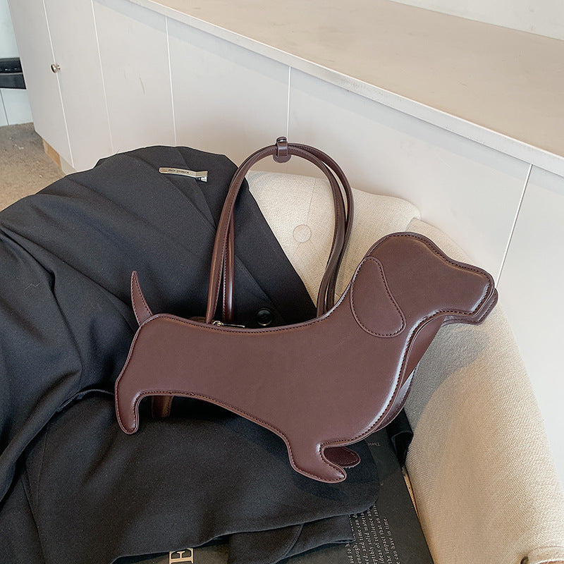 Cute Dog Underarm Tote