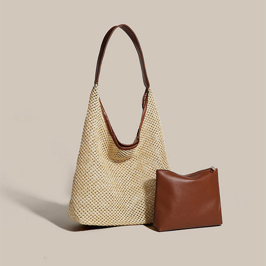 Elegant Woven Summer Tote
