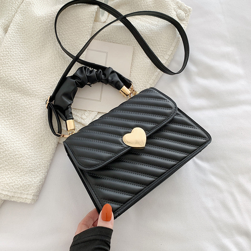 Rhombus Pattern Mini Shoulder Bag