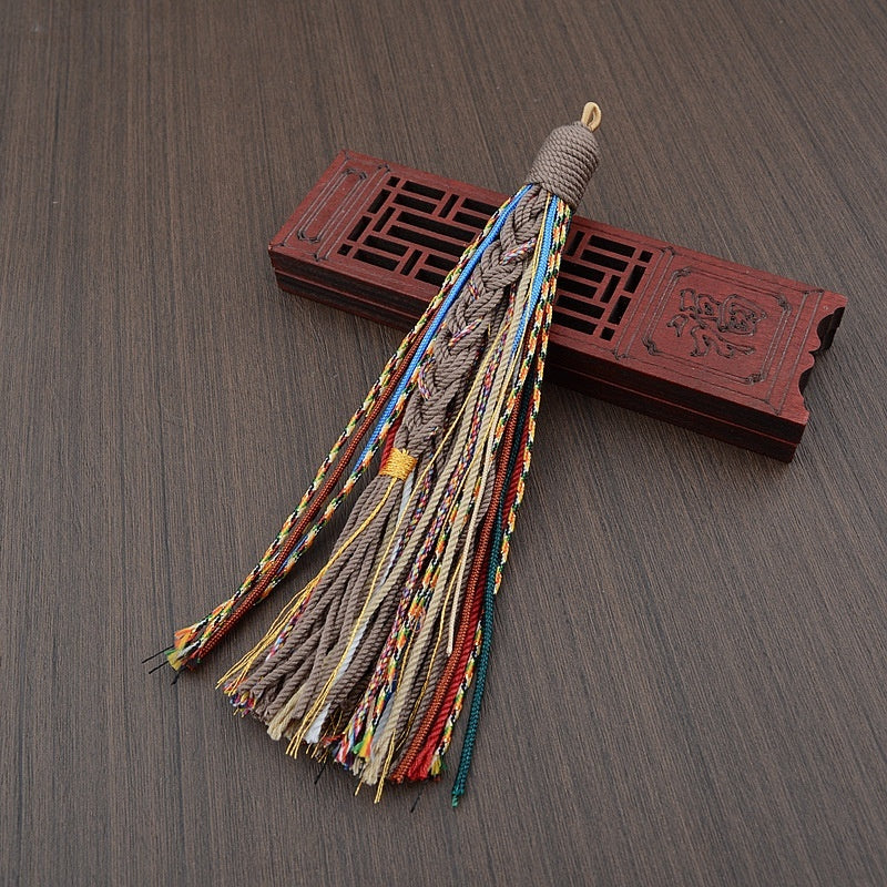 Cotton String Tassel Fringe Hand-woven Lanyard Accessories