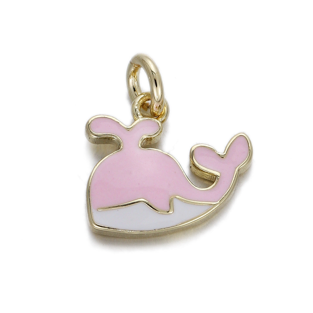 Butterfly Rainbow Stars Heart Dolphin Tail Rabbit Dripping Oil Pendant Diy Ornament Accessories