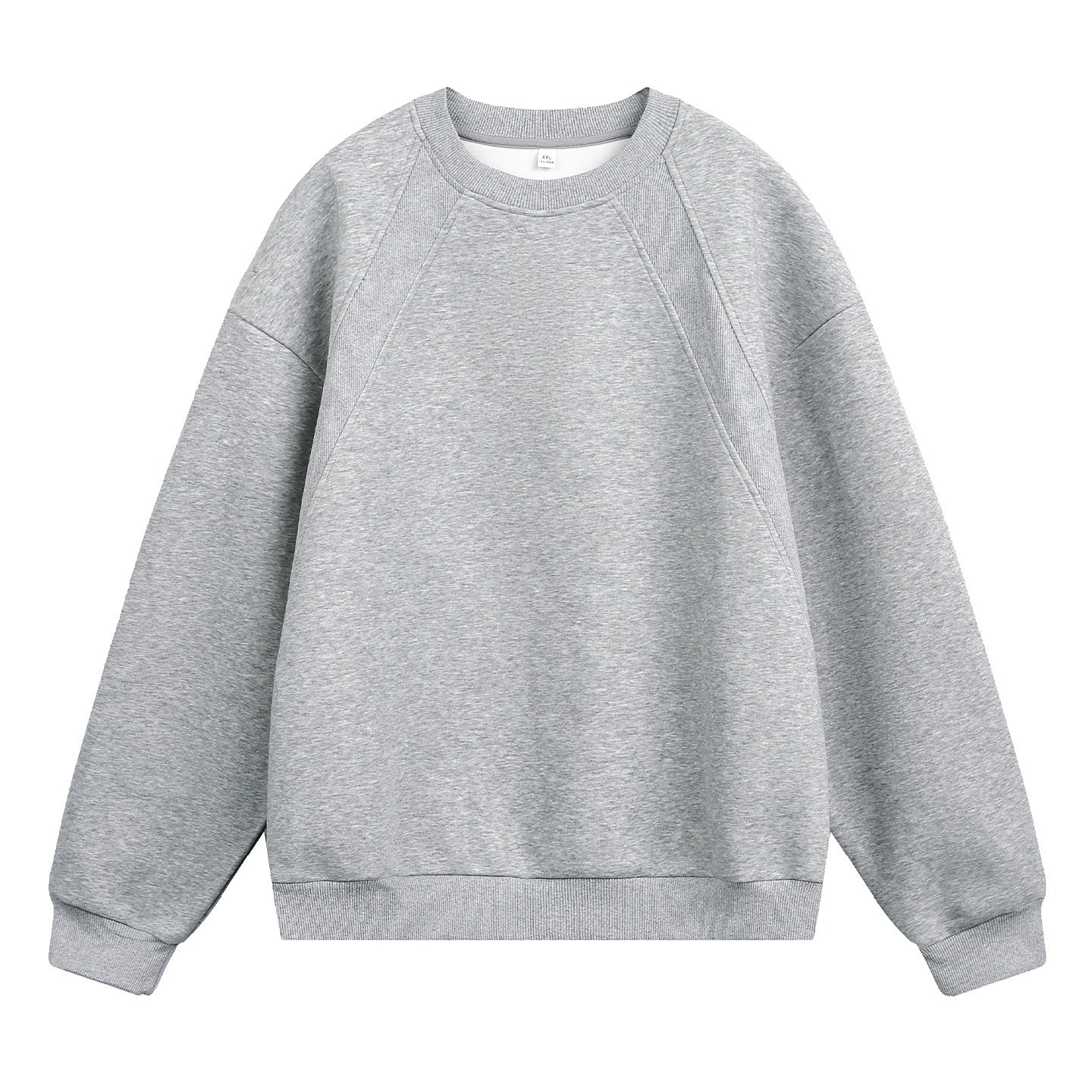 Heavy Space Cotton Round Neck Sweater Men's Autumn